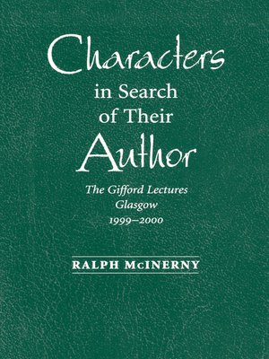 cover image of Characters in Search of Their Author